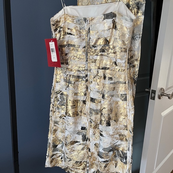 NWT JS Collections Tiered Dress Sz 4 - Picture 2 of 11